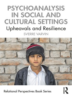 cover image of Psychoanalysis in Social and Cultural Settings
